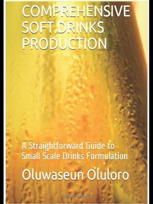 cover image of COMPREHENSIVE SOFT DRINKS PRODUCTION